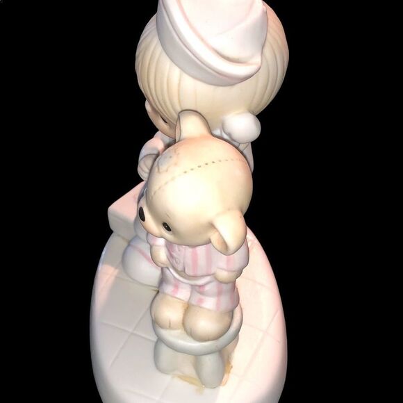 COPY - Precious Moments Love Beareth All Things 1981 Vintage Jonathan & David L… - Picture 6 of 11